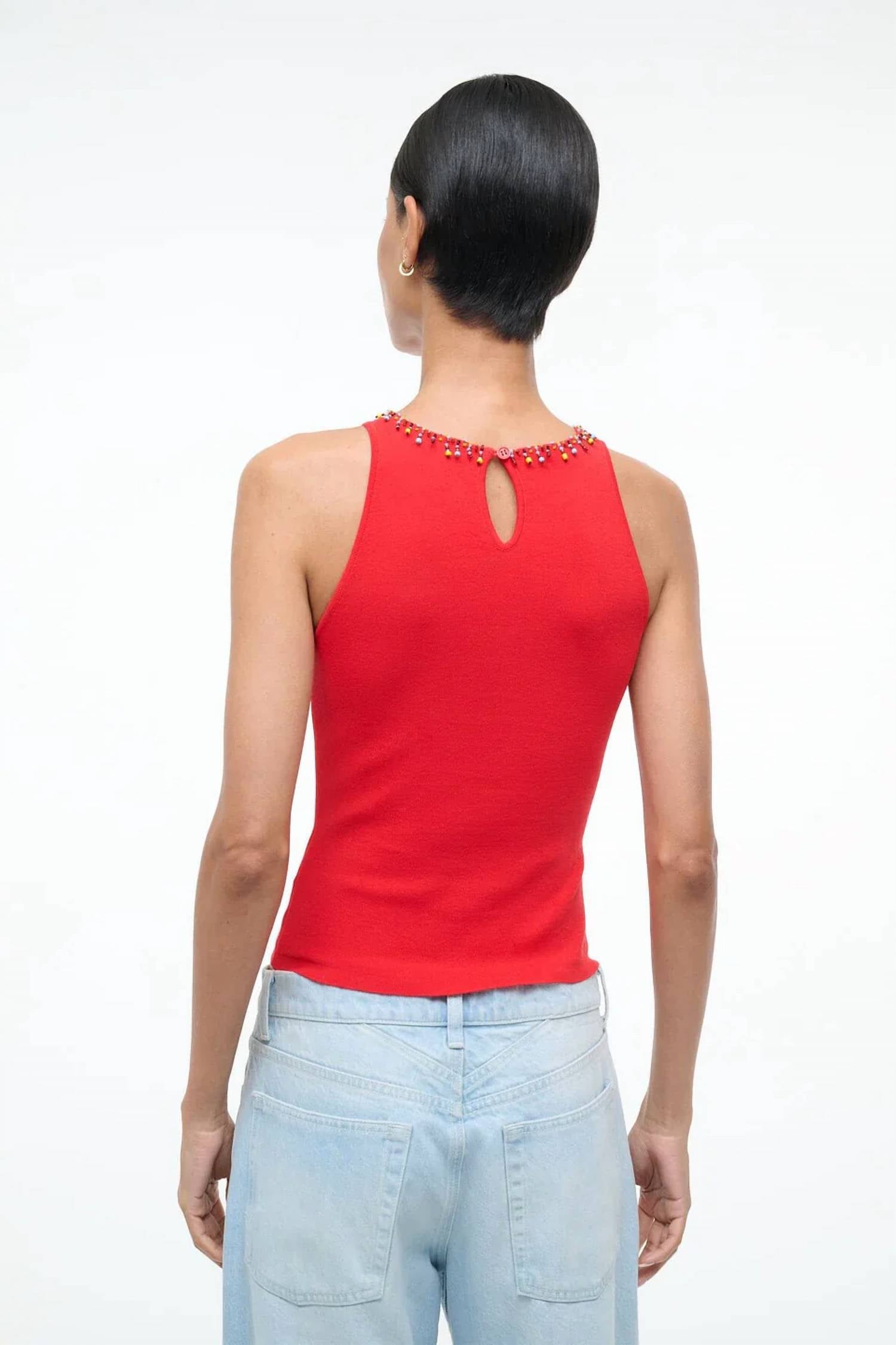 Staud - Reina Knit Tank Top
