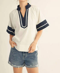 Jodifl Women's For You Top in off white - women's t-shirt