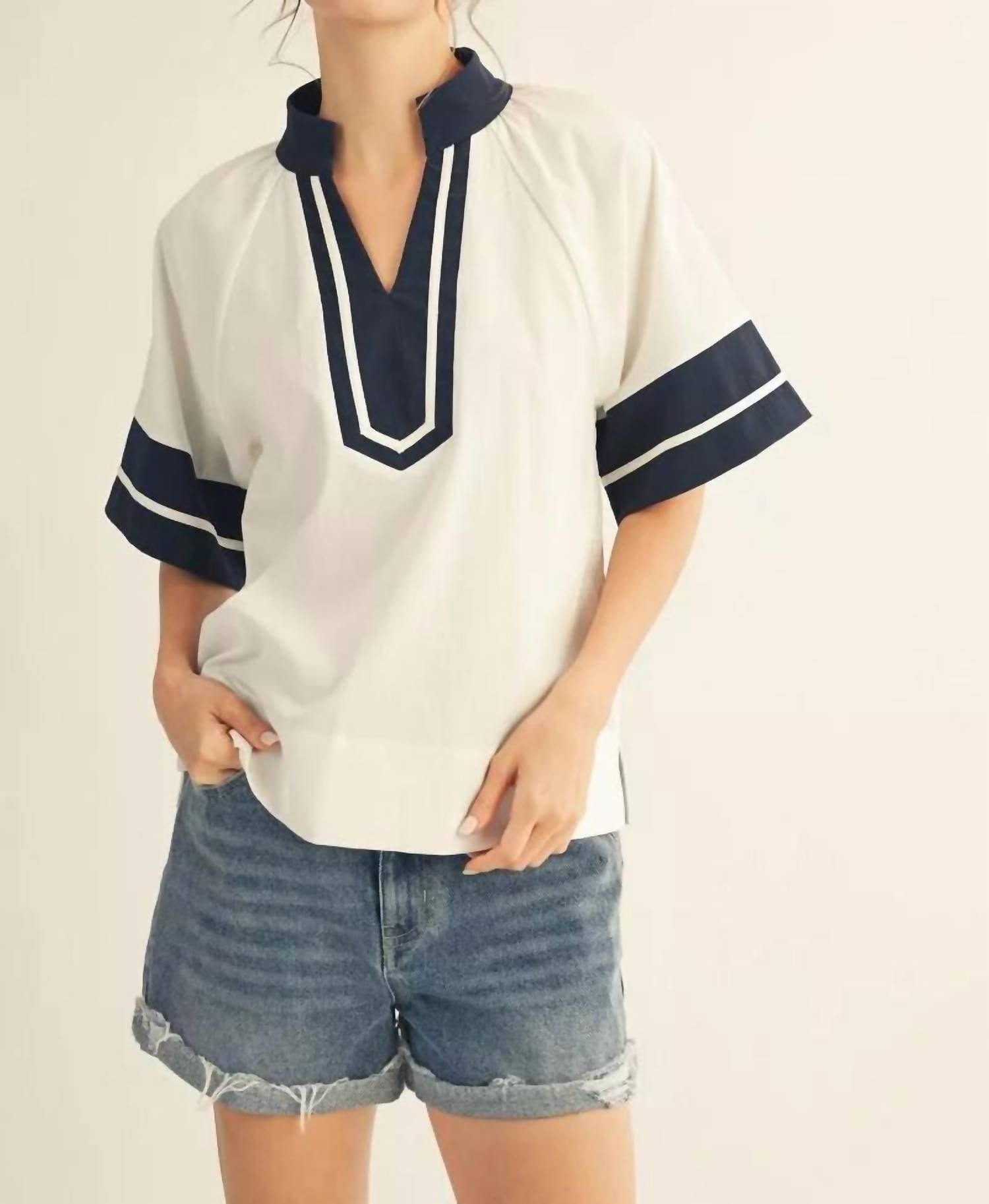 Jodifl Women's For You Top in off white - women's t-shirt
