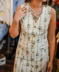 Entro - Wildflower Vest Dress