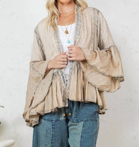 Young Threads - Elegant Kimono Inspired Shrug