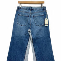Daily Blue - Virgo Two-tone Wide Leg Jean
