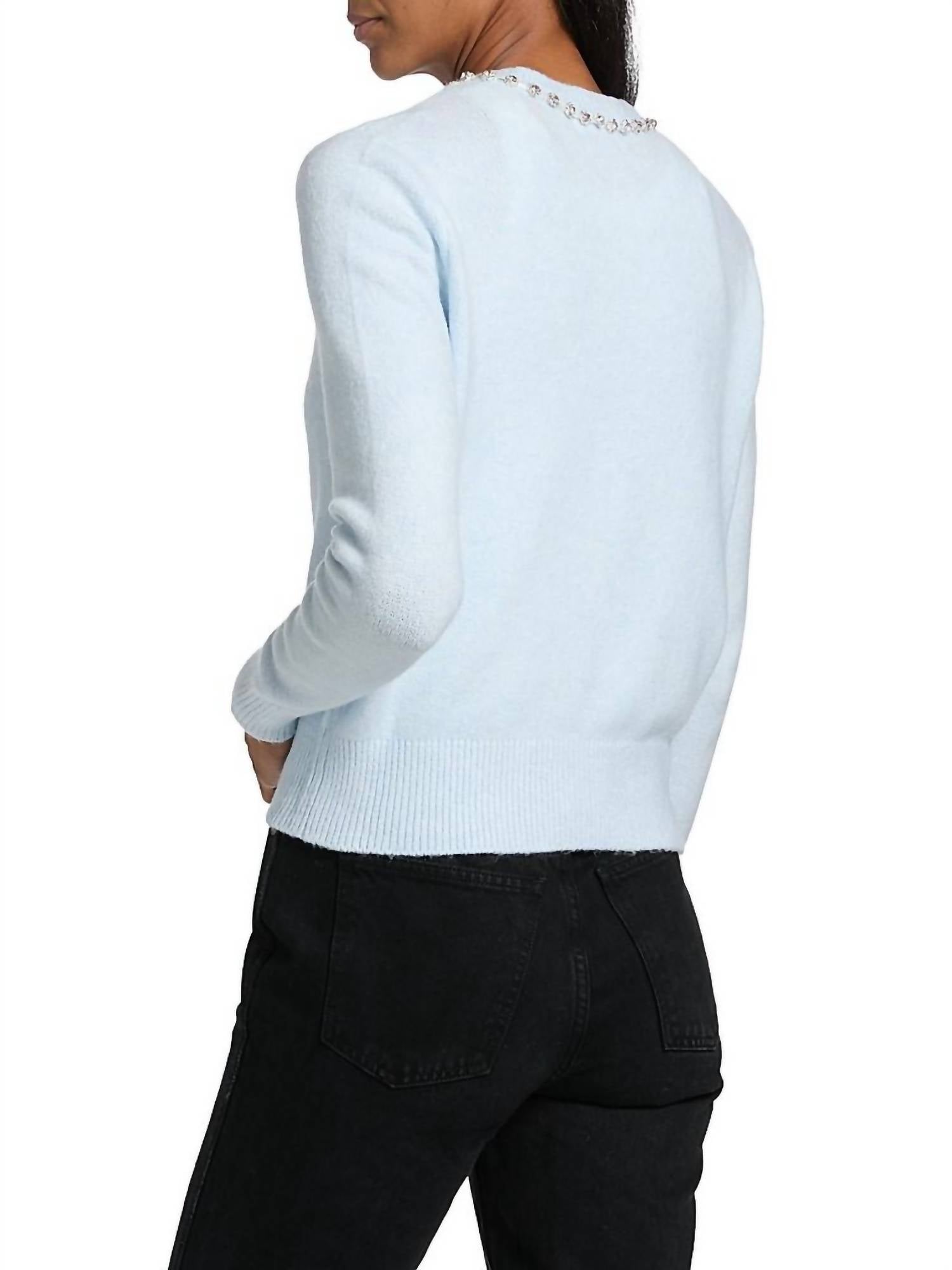 Design History - crewneck cardigan