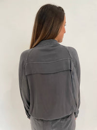 Marrakech - Bali Stretch Cupro Windbreaker Jacket