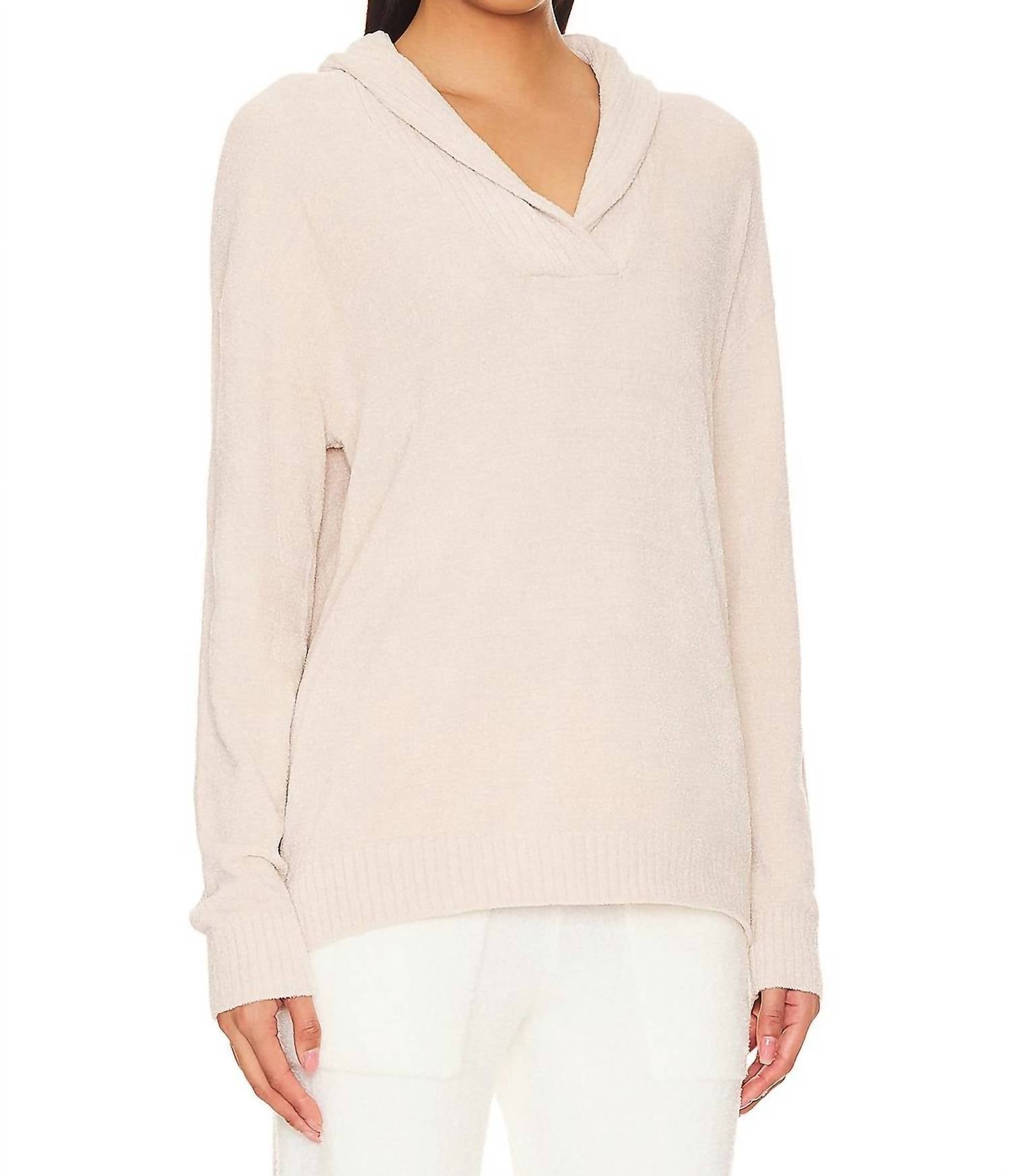 Barefoot Dreams - Ribbed Shawl Pullover