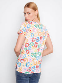 Charlie B - Printed Organic Cotton Jersey T-shirt