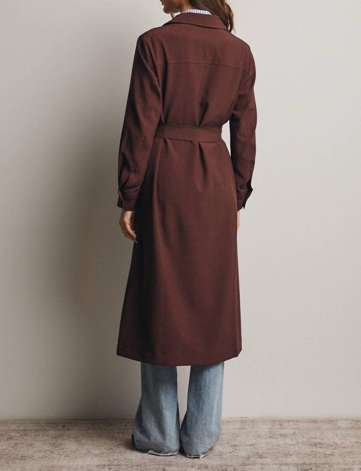 Forte - Marlo Longline Trench Coat