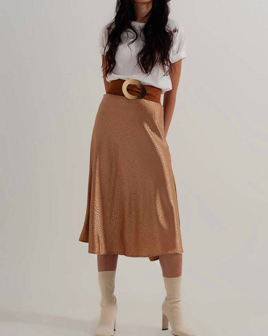 Q2 - Allison Abstract Midi Skirt