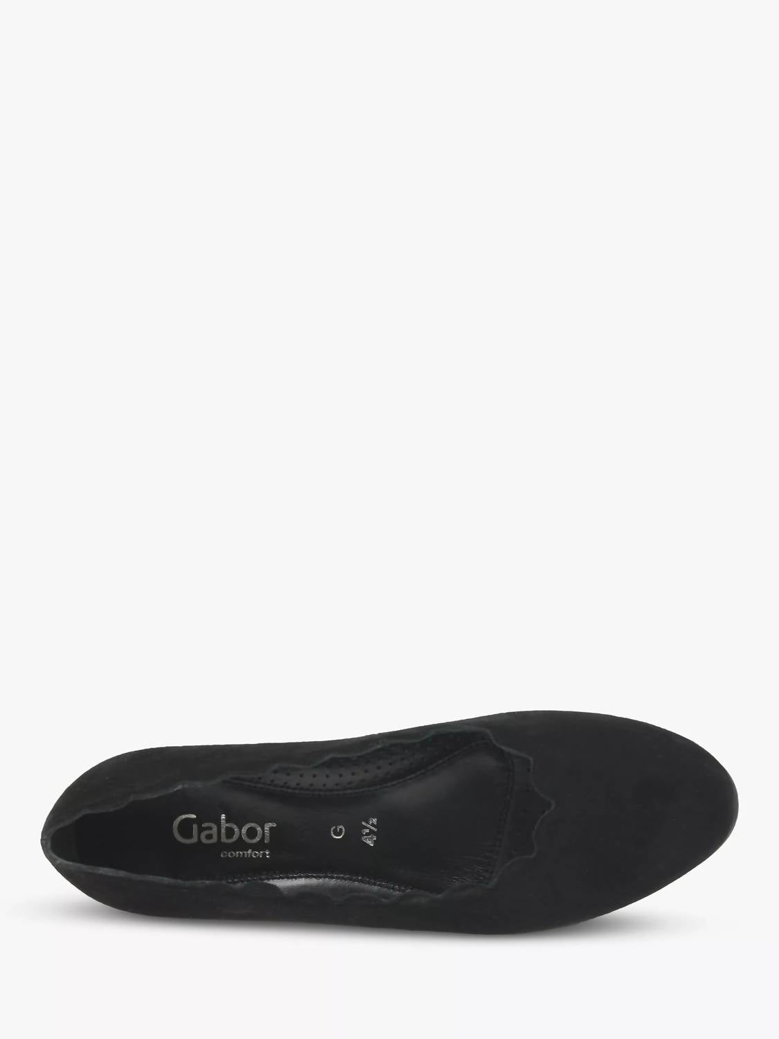 Gabor - Women's Gigi Scallop Edge Block Heel Pump