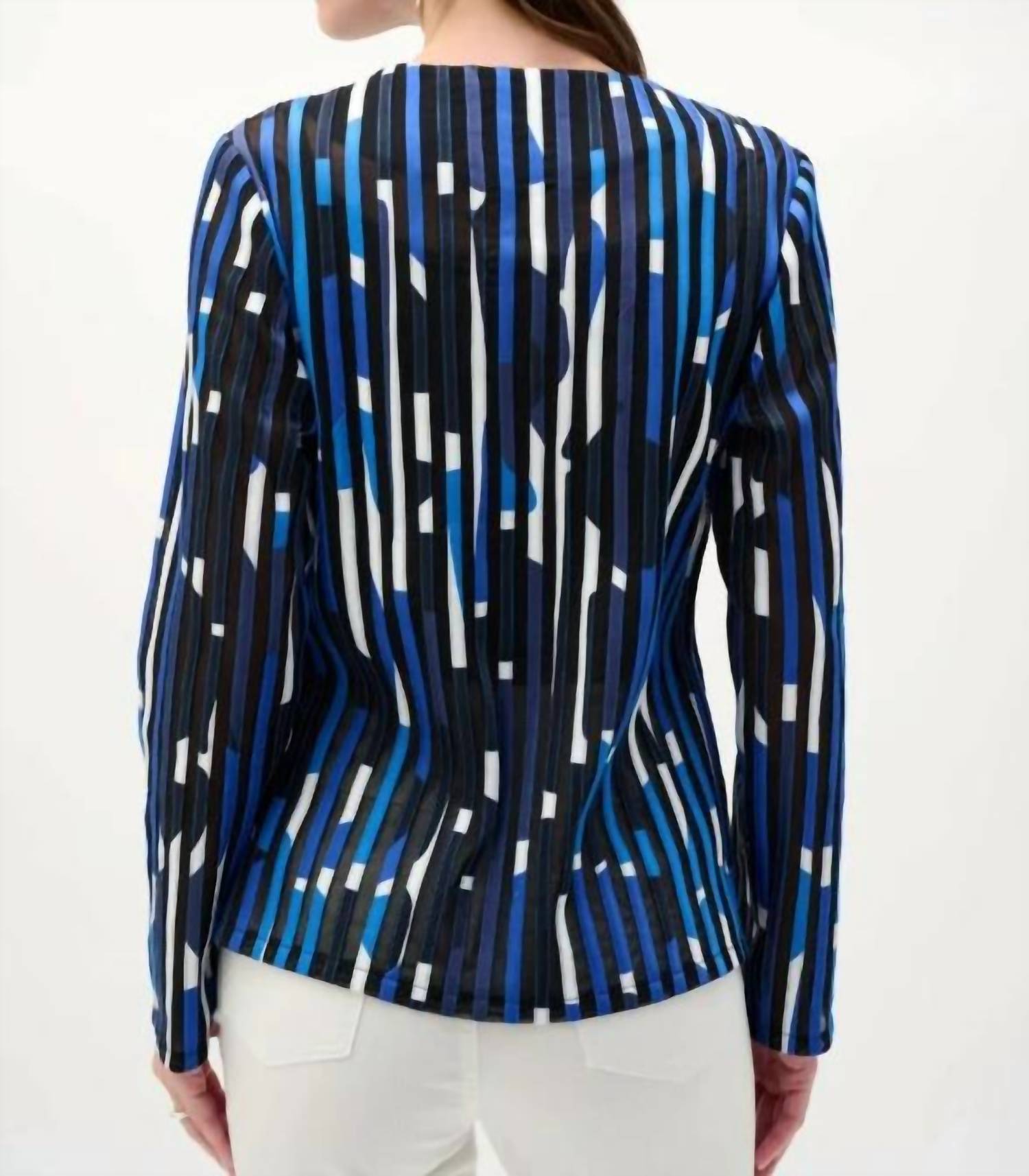 Joseph Ribkoff - Soutache Geometric Jacket