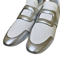 Roger Vivier - Women's Paris Metallic Leather Slip-on Sneaker