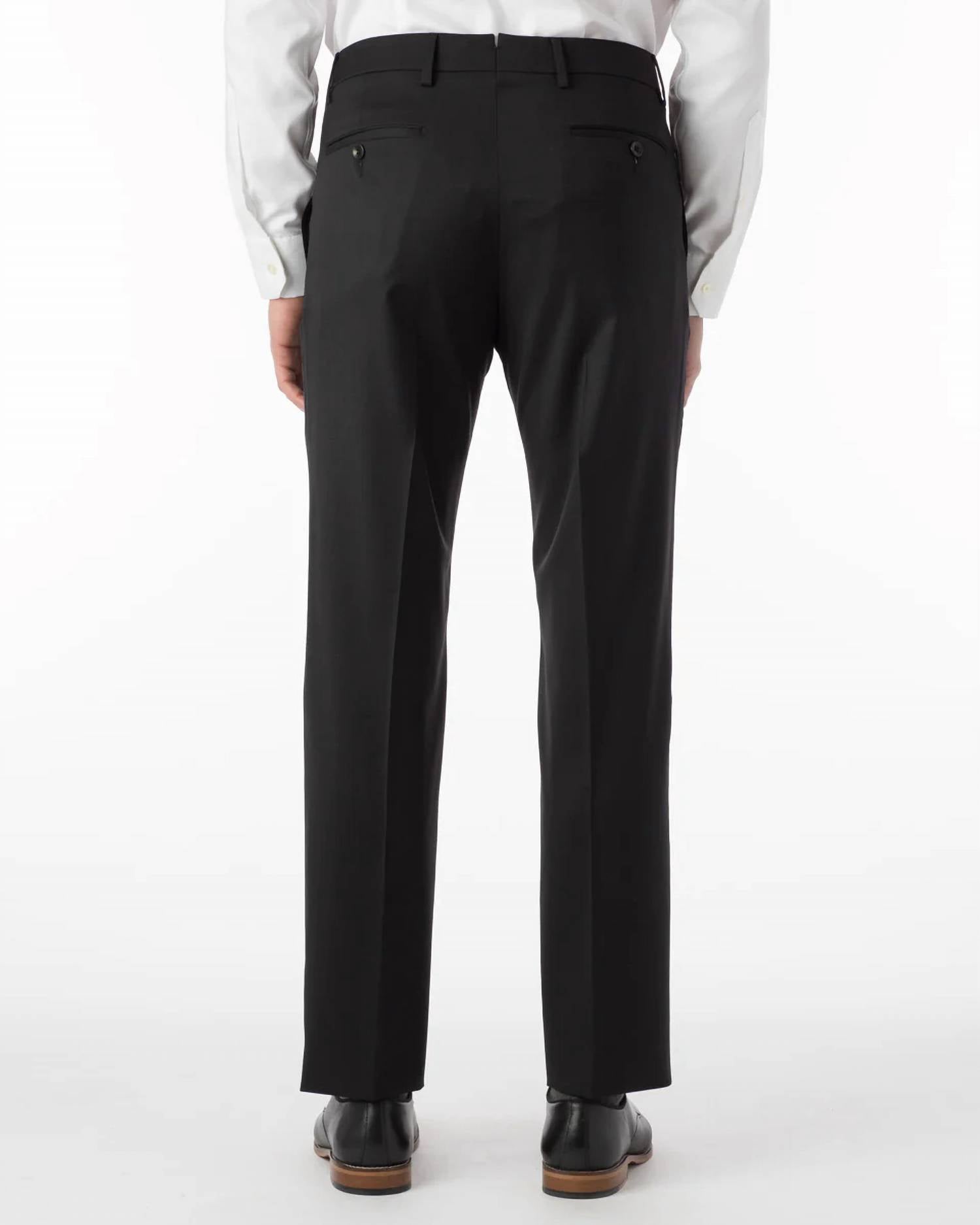 Ballin - Super 130s Loro Piana Wool Gabardine Flat Front Trouser - Park Traditional Fit