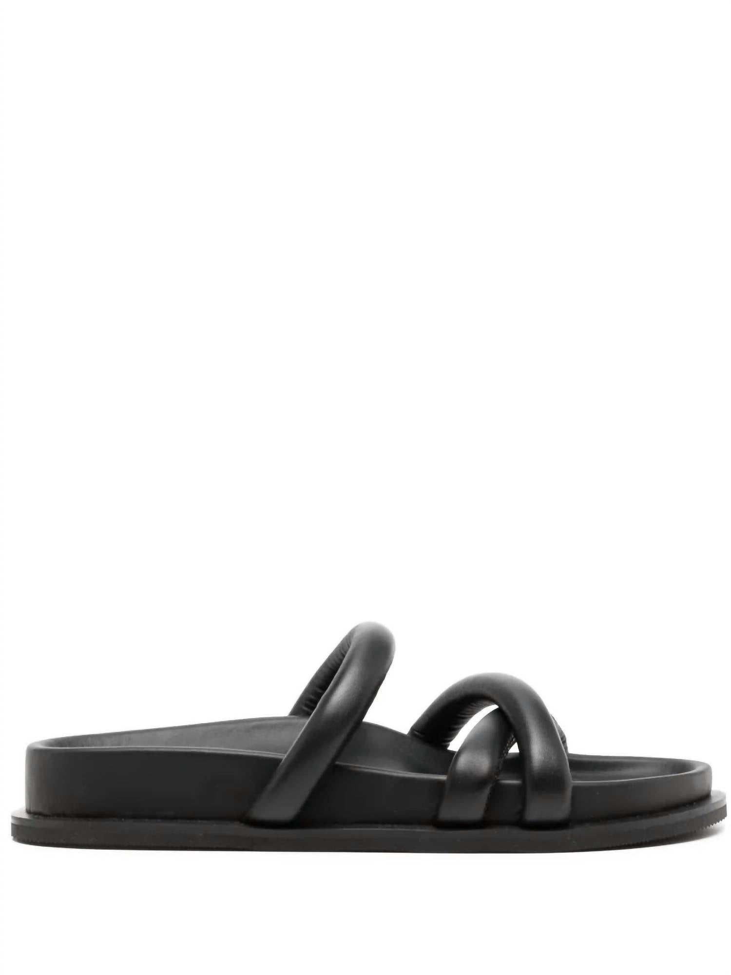 St. Agni - Women's Soft Cross Strap Slide