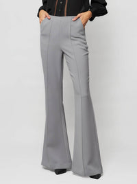 Solgo Atelier - Jessica Flare Crepe Pant