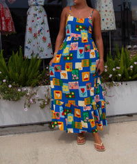 Illa Illa - Sailing Away Maxi Dress