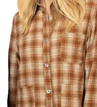 Cameo - Plaid Long Sleeve Shacket