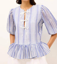Marie Oliver - Estella Front Tie Top