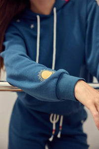 Pj Salvage - Maritime Lounge Embroidered Hoodie