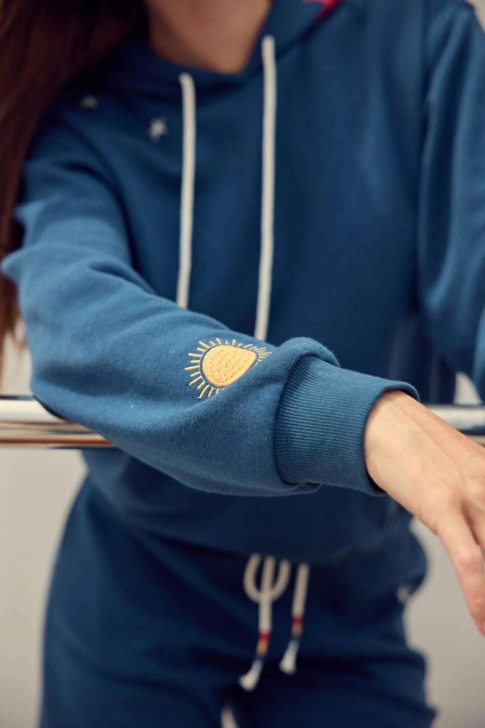 Pj Salvage - Maritime Lounge Embroidered Hoodie