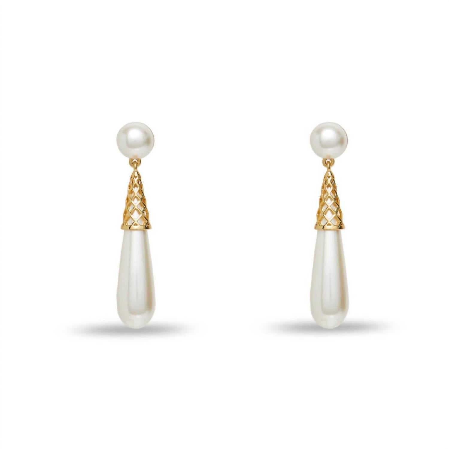 Lele Sadoughi - Women's Cage Drop Earrings