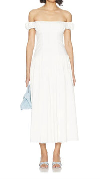 Caroline Constas - Augusta Drop Waist Maxi Dress