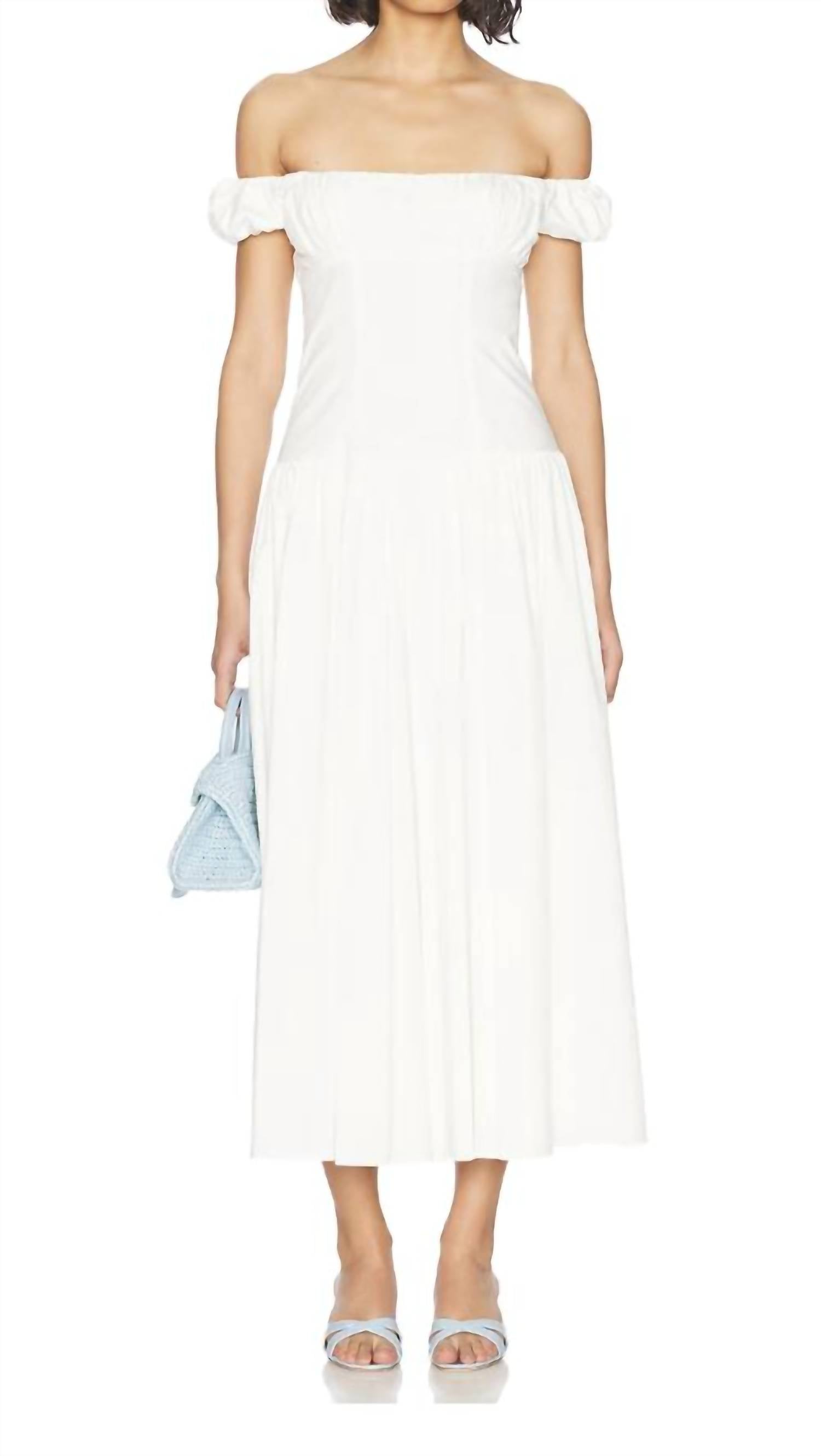 Caroline Constas - Augusta Drop Waist Maxi Dress
