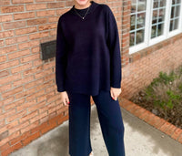 See And Be Seen - Women's Mock Neck Sweater Top