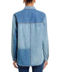 Veronica Beard - Time Travel Dalma Colorblock Button Down