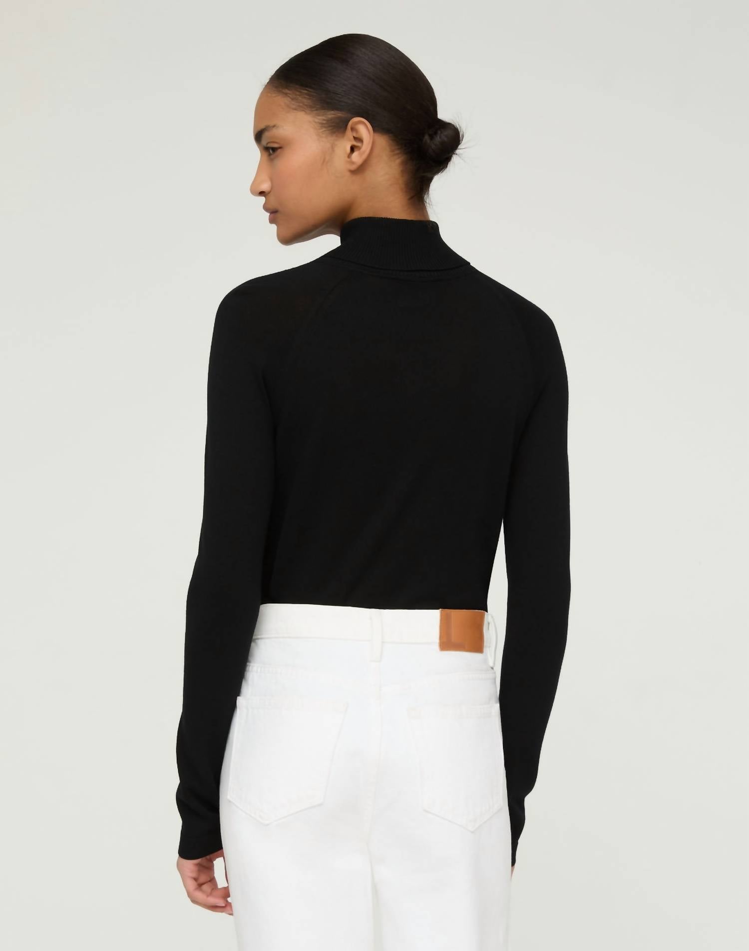 Lafayette 148 - Raglan Sleeve Turtleneck Sweater