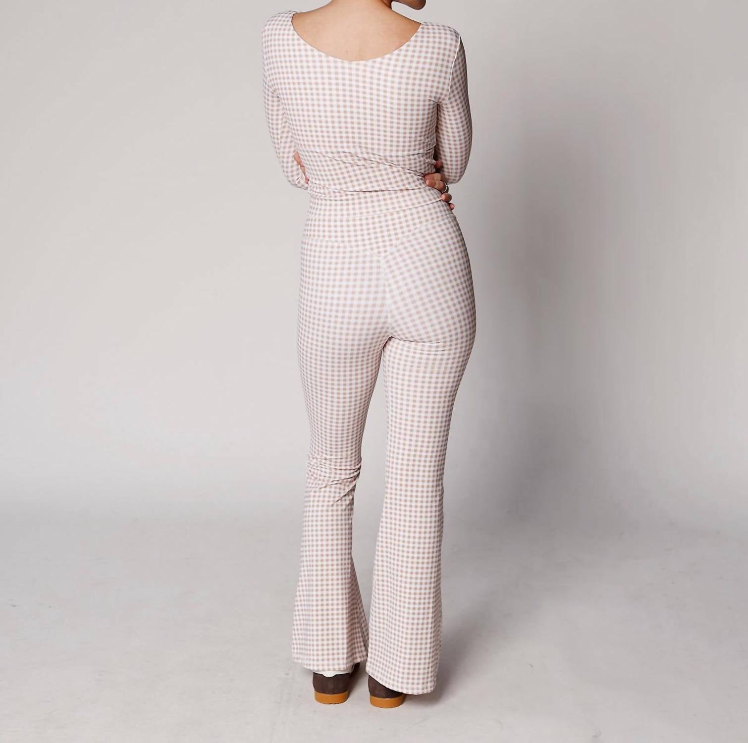 The Happy Camp3R - Gingham Girlie Active Top