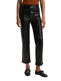 Frame - Le Sleek Straight Faux Leather Pants