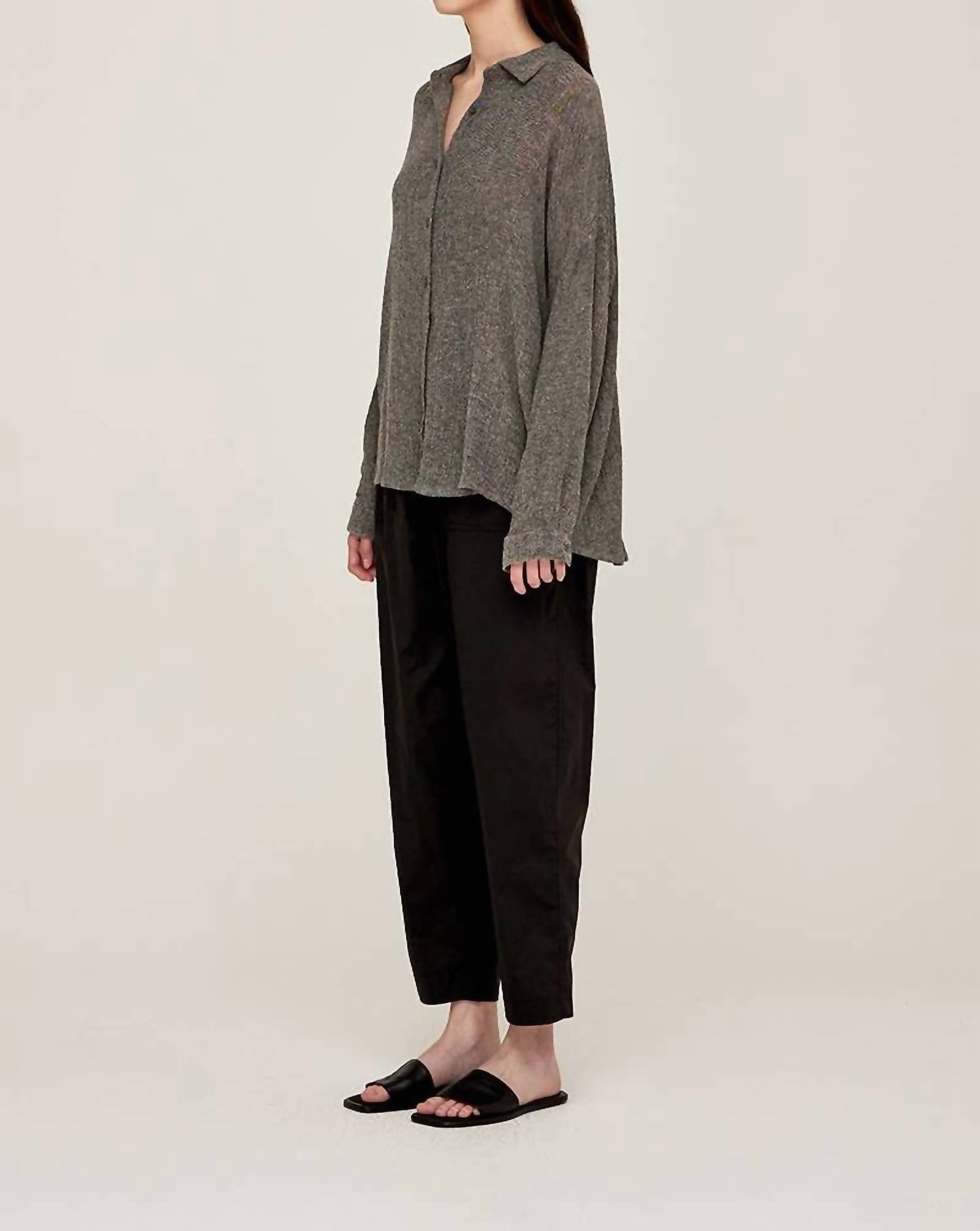 Grade & Gather - Natural Slub Shirt