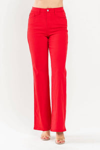 Judy Blue - High Waist Non-distressed Straight Jeans