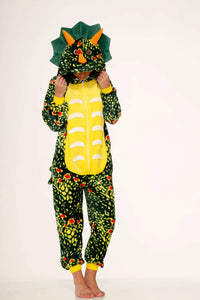 Orchid Bloom - Triceratops Onesie