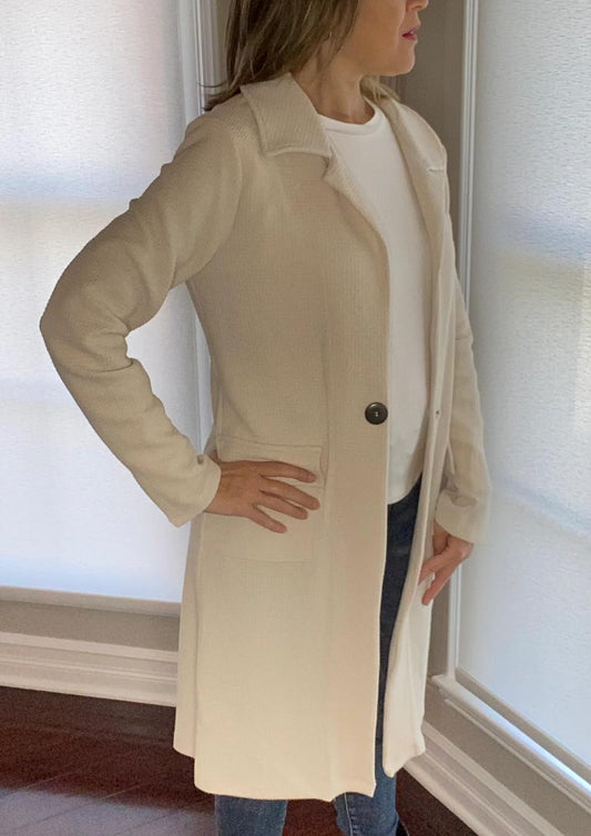 Ariella - Long Collared Jacket