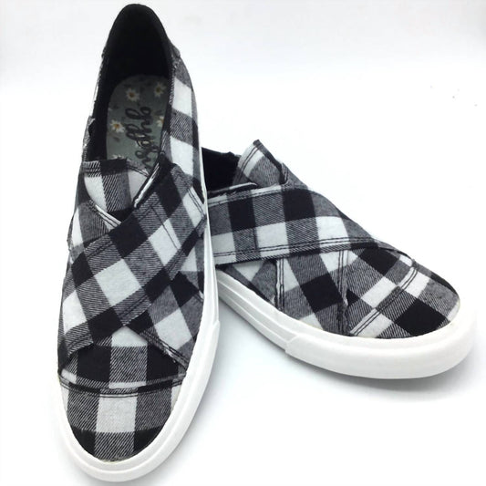 Gypsy Jazz - Women's Plaid Along Sneakers
