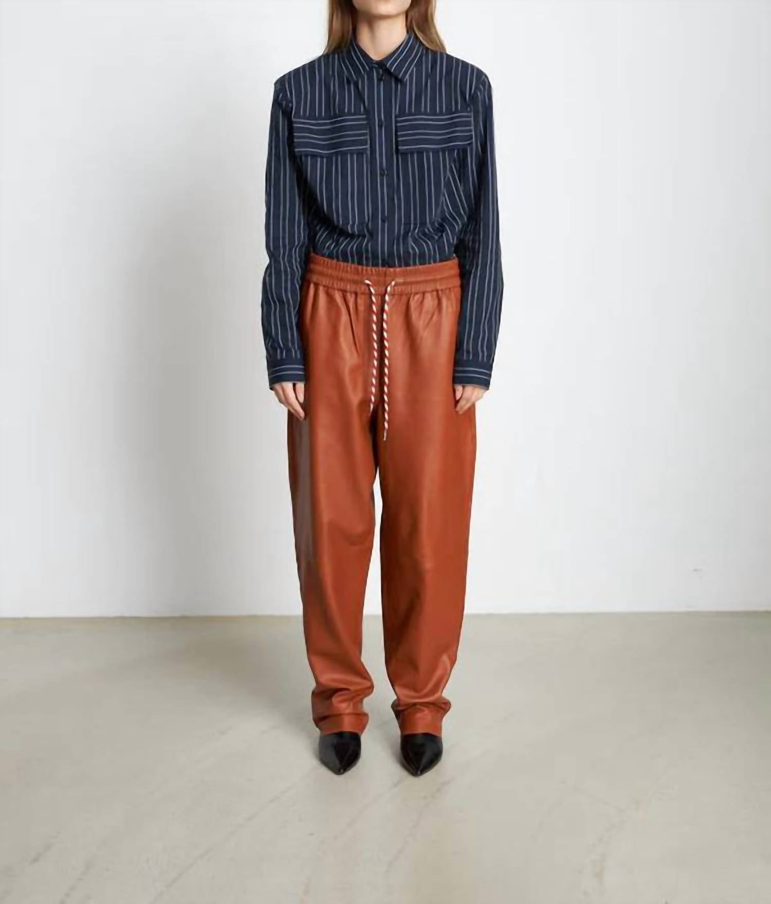 Stella Nova - Fadima Leather Pants