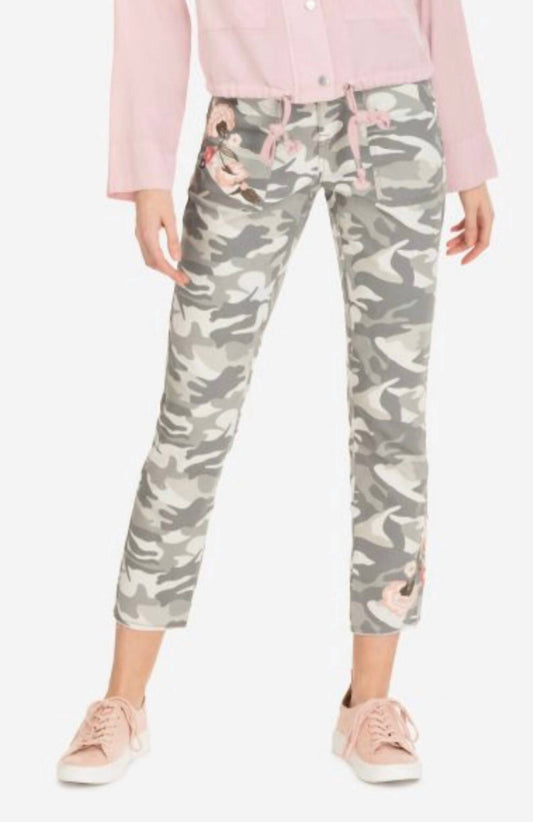 Tribal - CAMO EMBROIDERED PANTS