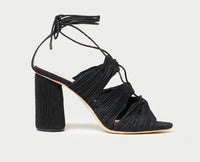 Loeffler Randall - Women's Teresa Pleated Lace Up Sandal