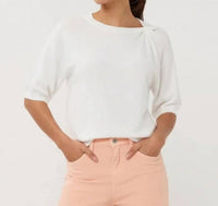 Esqualo - Sleeve Twist Sweater