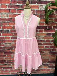 Simply Southern - Sweet Stripe Ruffle Tier Dress