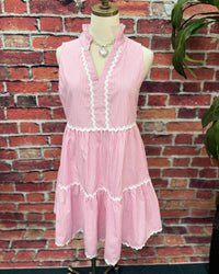 Simply Southern - Sweet Stripe Ruffle Tier Dress