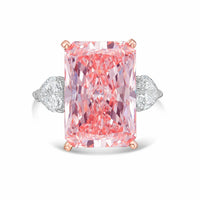 Diana M Jewels - Women's Radiant Lab-Grown Diamond Ring (6.00 Ct) - Elegant