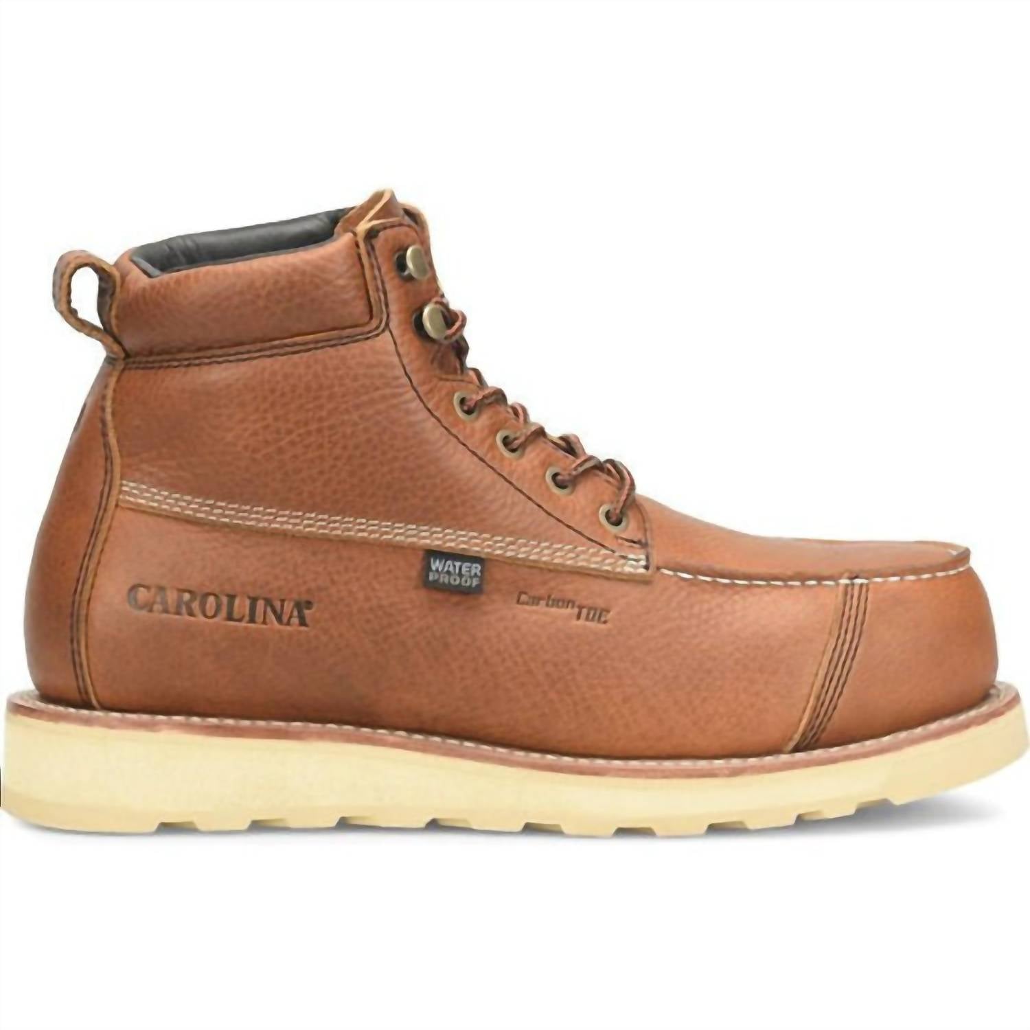 Carolina - Men's Staple Gun 6" Carbon Composite Toe Waterproof Work Boots