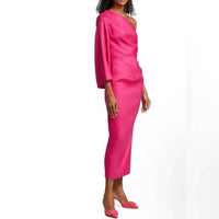 Veronica Beard - Patsy One Shoulder Maxi Dress