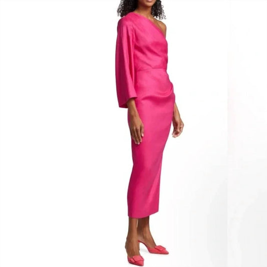 Veronica Beard - Patsy One Shoulder Maxi Dress