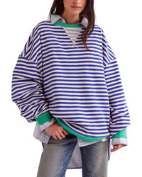 Free People - Classic Striped Crew