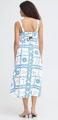 Ichi - Summer Day Midi Dress
