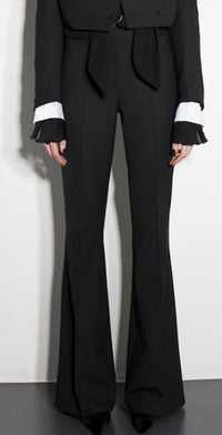Alberto Audenino Mirta Pant in black - women's pants - detail view