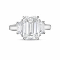 Diana M Jewels - Women's Emerald Lab-Grown Diamond Ring (10.00 Ct) - Bold